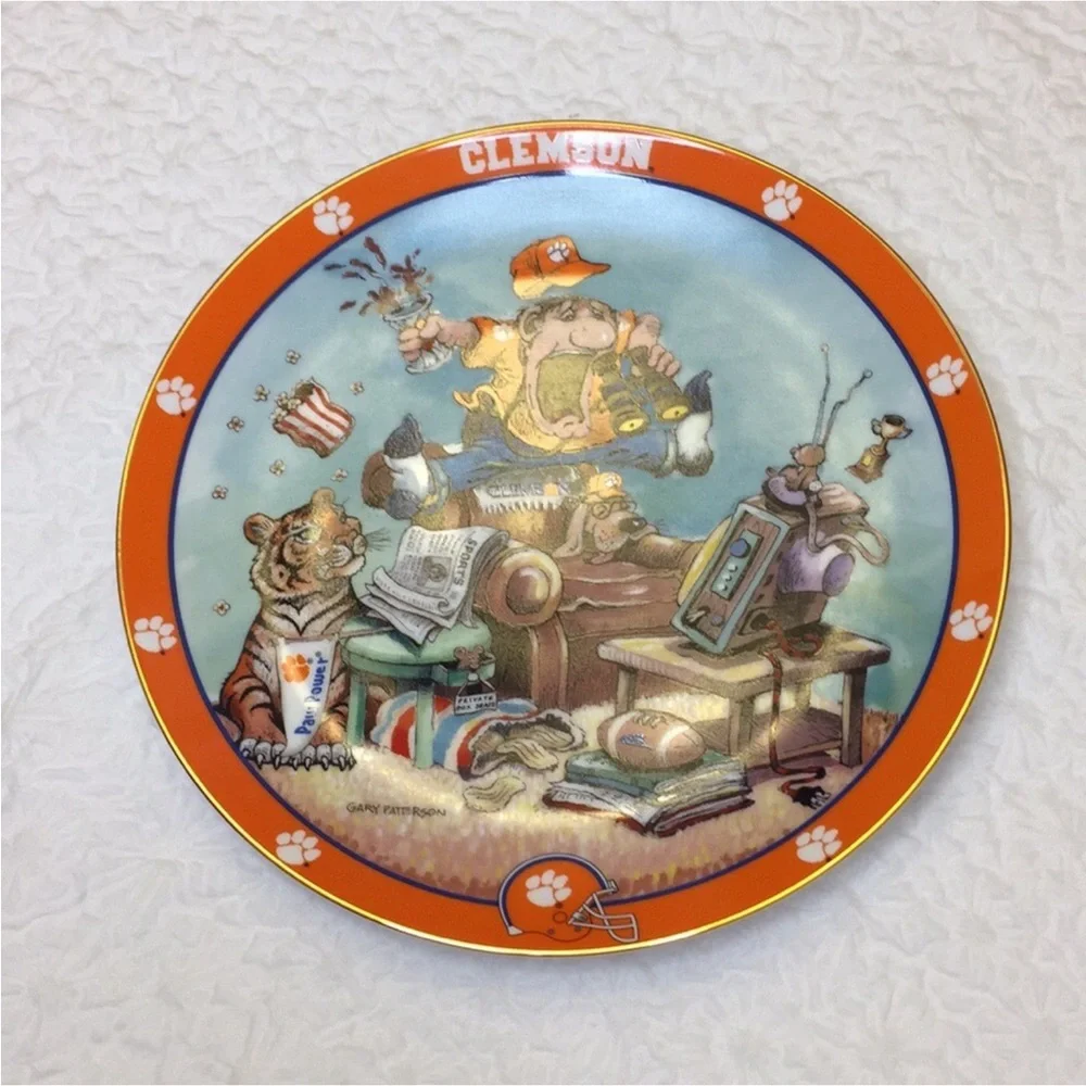 Danbury Mint Clemson Ultimate Fan Plate